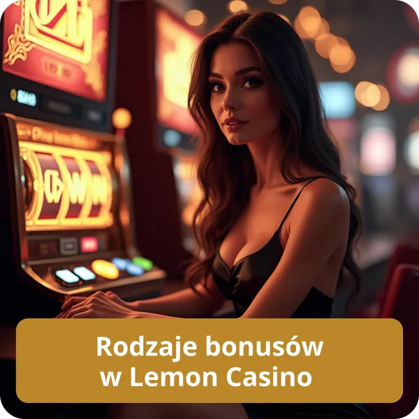 Rodzaje bonusów w Lemon Casino